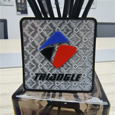 3D linseformet og iriserende silikon varmeoverføringsmerker