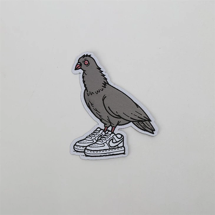 Heat Transfer Label-Screen Printing Silicone On Tatami Crest PRS